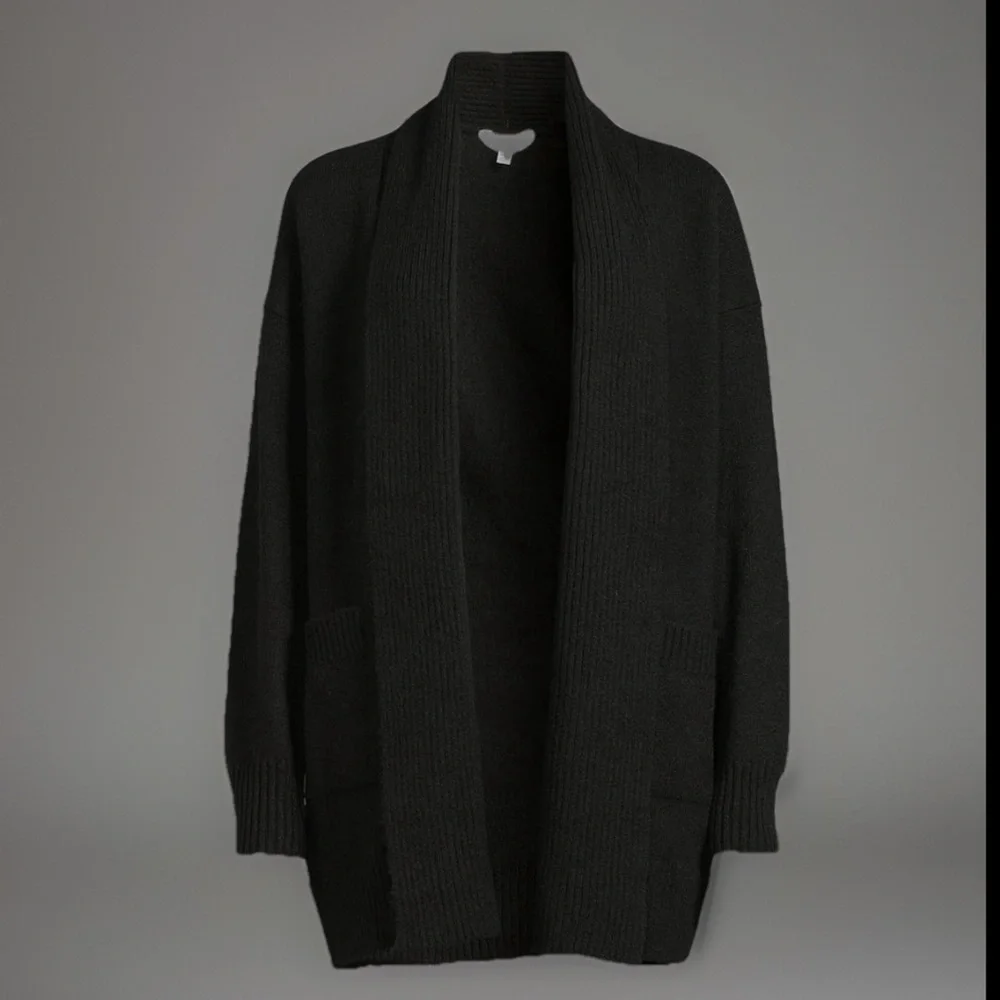 Time & Tru Women's Comfy Oversized Fuzzy Cardigan Sweater W/Pockets  Super Soft